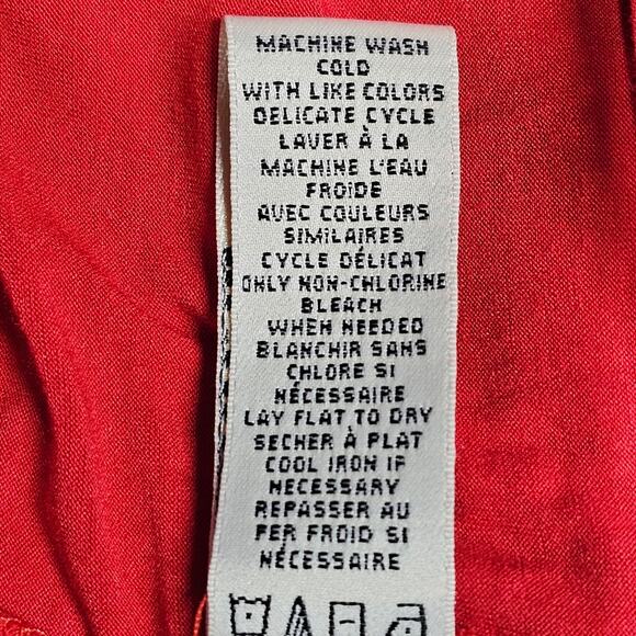 Max Studio Sleeveless V-Neck Top with Elastic Waist Women's Size Medium - Picture 8 of 10